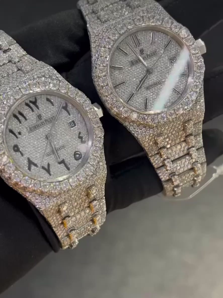 Men’s Luxury VVS Moissanite Watch