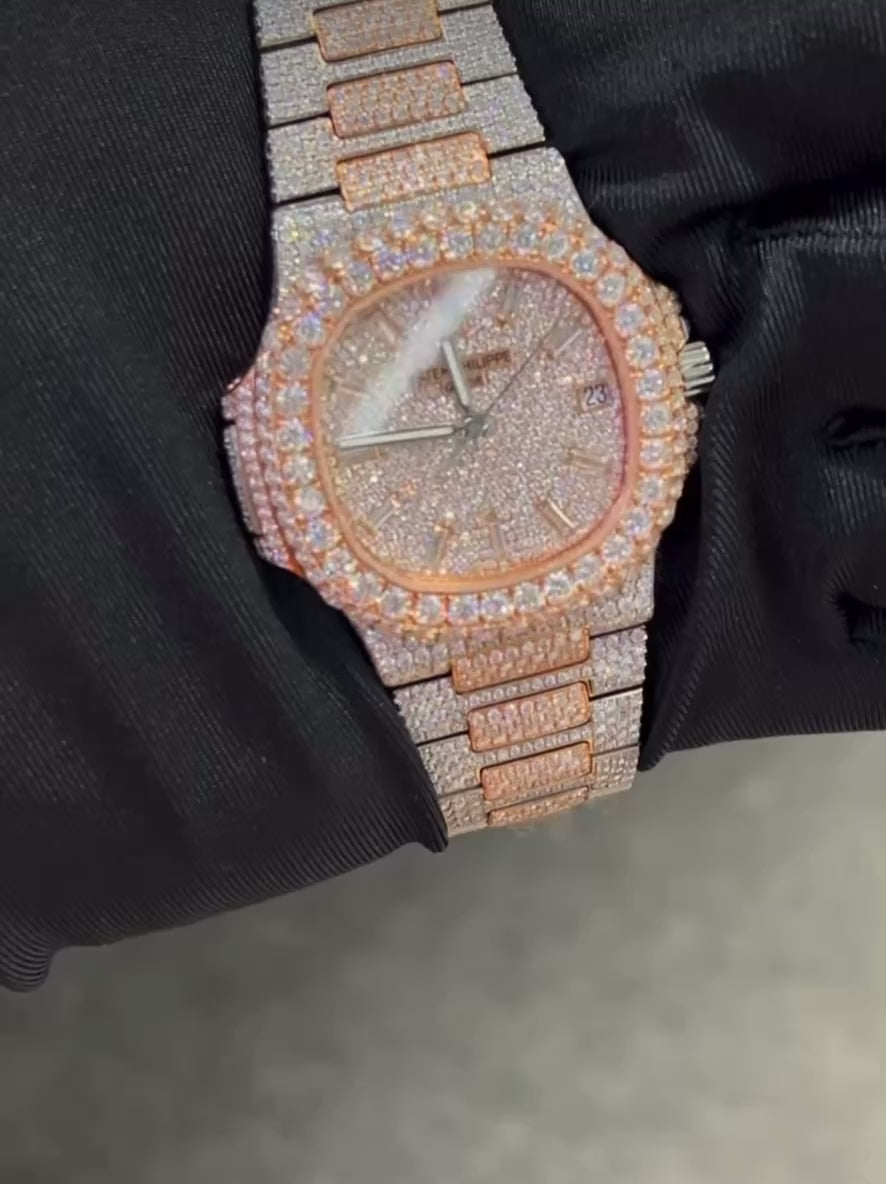 Men’s Luxury VVS Moissanite Watch