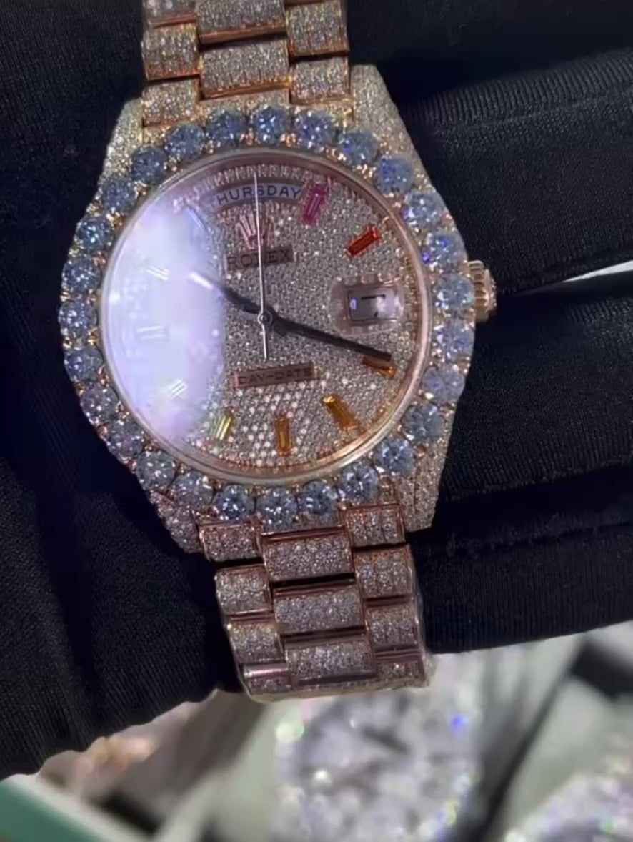 Men’s Luxury VVS Moissanite Watch