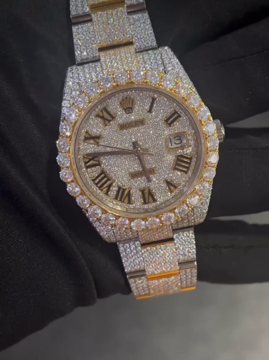 Men’s Luxury VVS Moissanite Watch