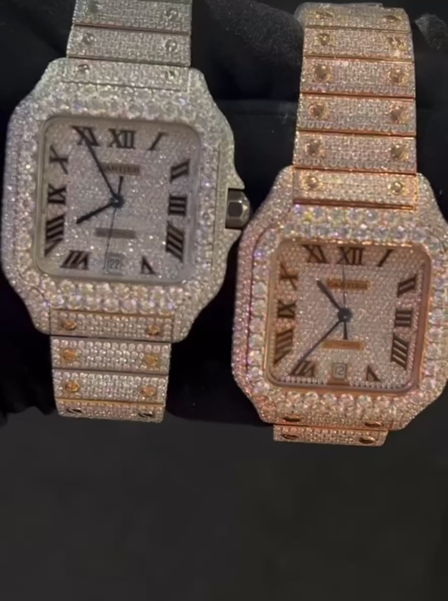 Men’s Luxury VVS Moissanite Watch