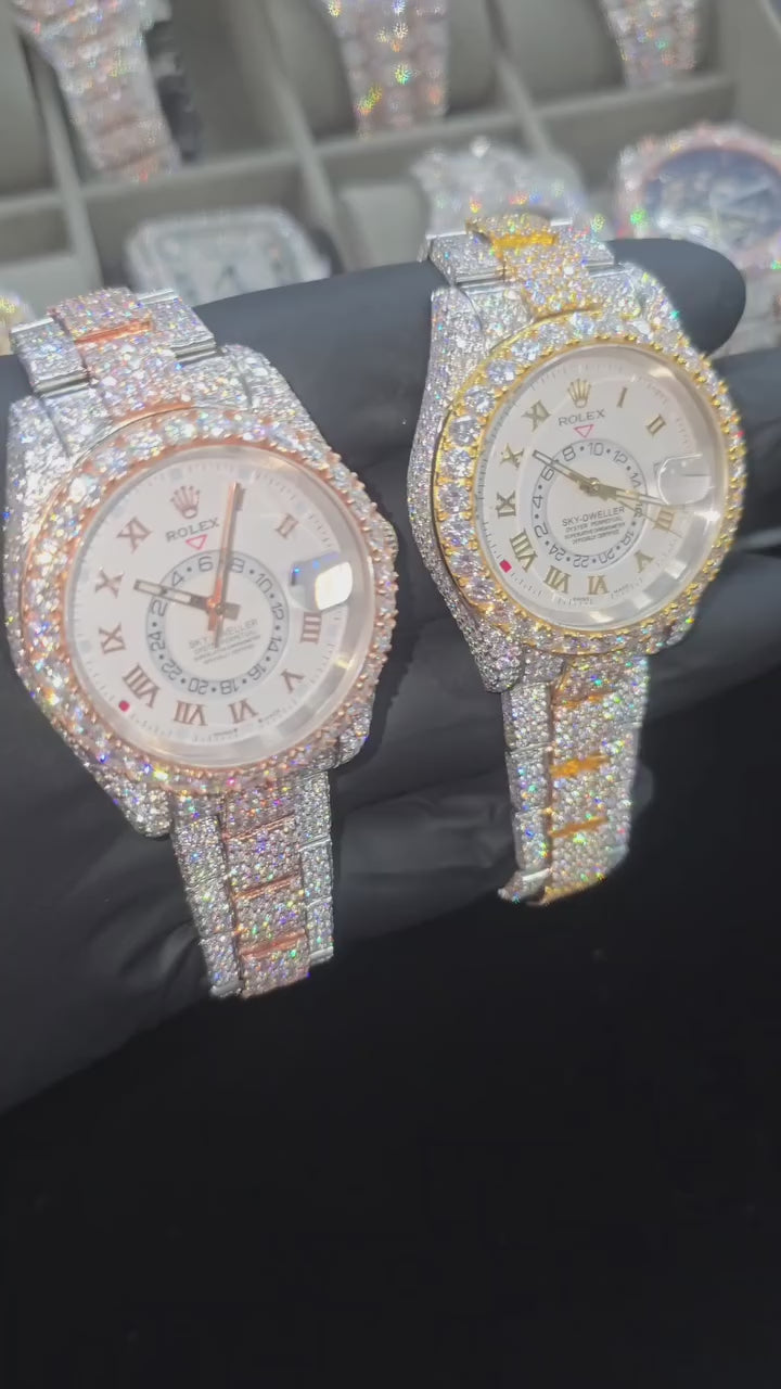 Men’s Luxury VVS Moissanite Watch