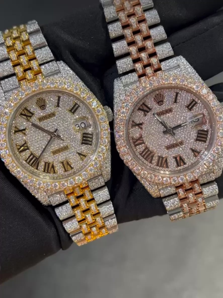 Men’s Luxury VVS Moissanite Watch