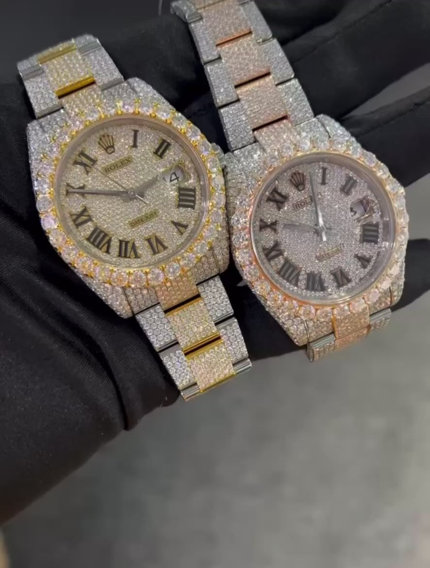 Men’s Luxury VVS Moissanite Watch