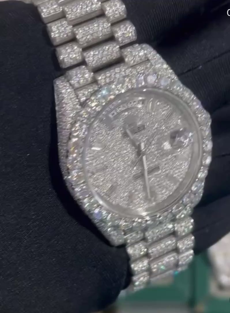Men’s Luxury VVS Moissanite Watch
