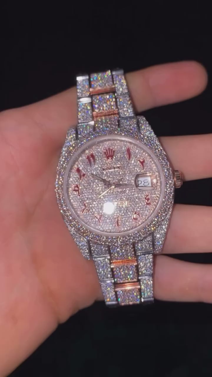 Men’s Luxury VVS Moissanite Watch
