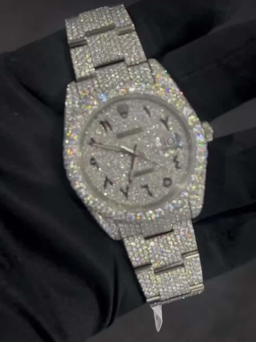 Men’s Luxury VVS Moissanite Watch