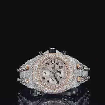 Men’s Luxury VVS Moissanite Watch