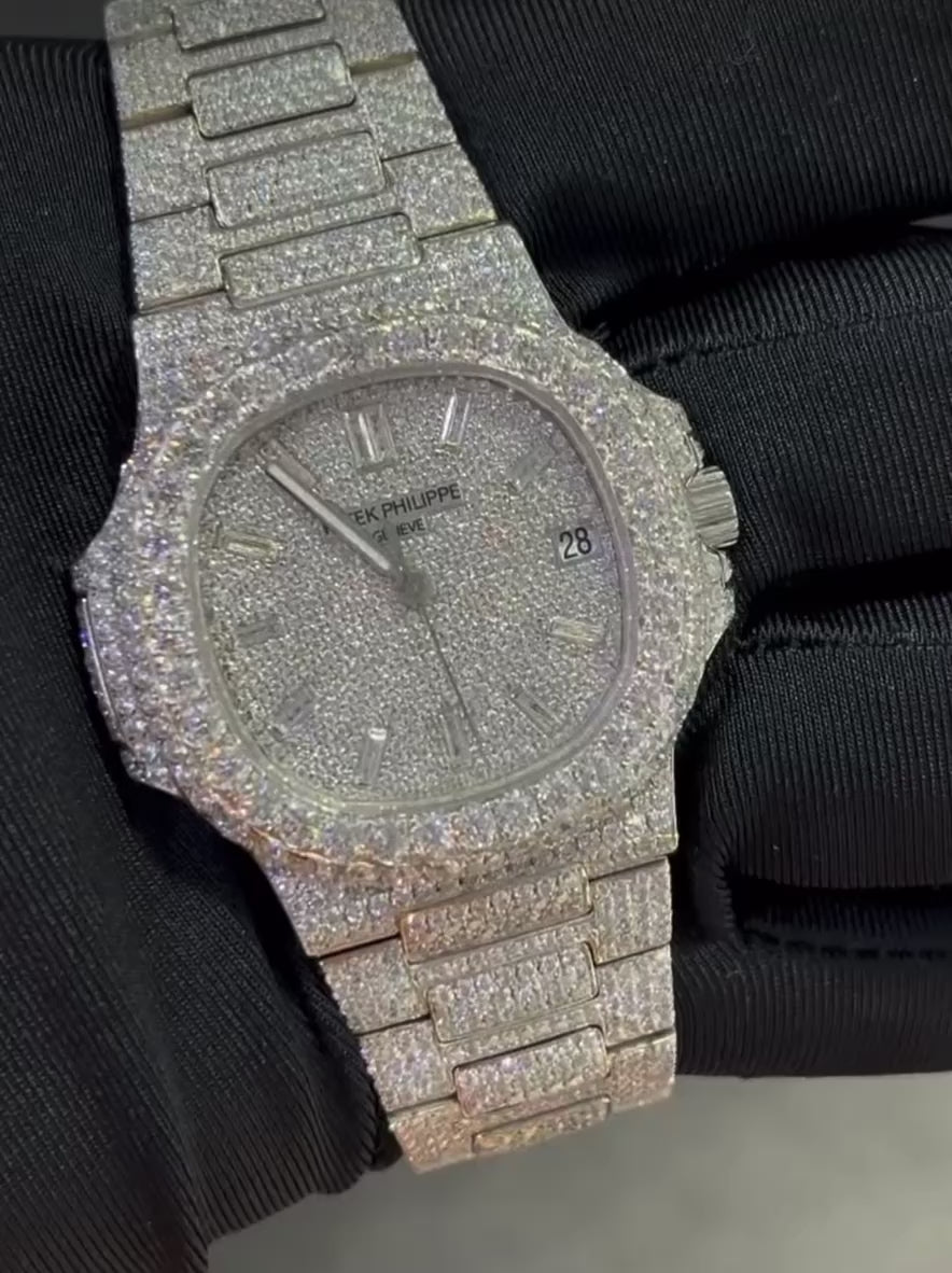 Men’s Luxury VVS Moissanite Watch
